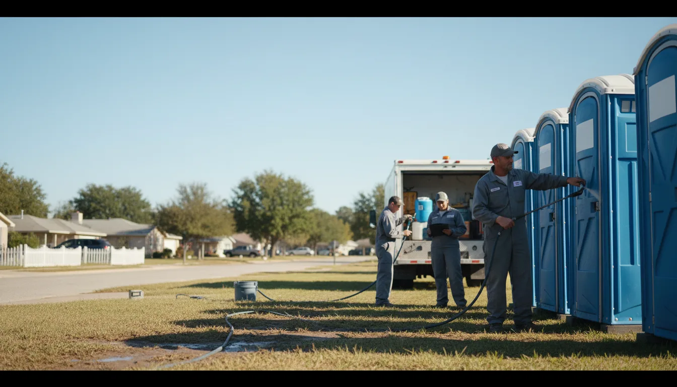 Long-Term Portable Toilet Rental in Lindenwood, IL near me